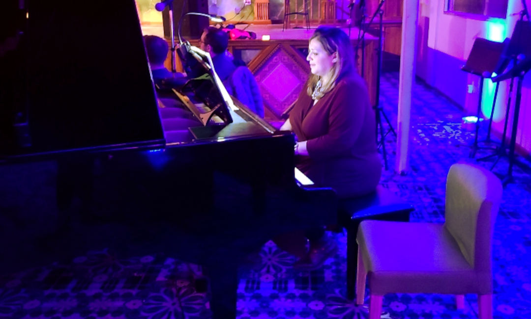 Brigitte Rottman at Piano - Flemington NJ